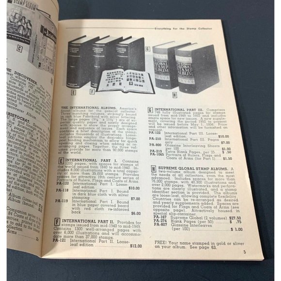 1956 Harris Catalog Postage Stamps 2nd Edition Collectors Guide United States - Picture 4 of 7